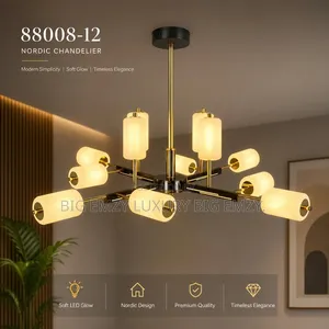 Modern Crystal and Bulb Led Nordic Lights