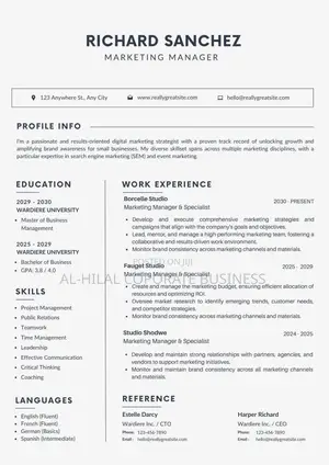 Professional Resume