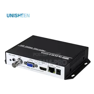 Unisheen Jm3500c H265 H.264 SRT RTMP RTSP Udp Iptv Ip Video Decoder