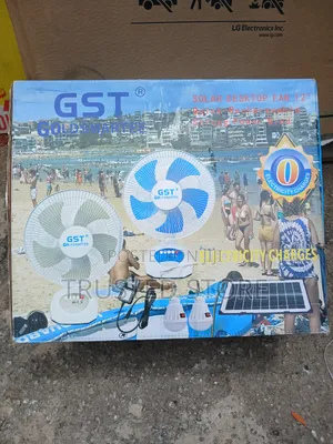 GST Goldsmartee 12" Rechargeable Fan