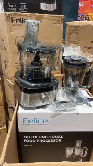 Felice Multifunctional Food Processor +With Blender Jug| 1000w | 3.5l
