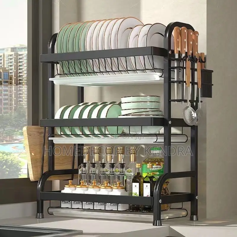 3 Layers Kitchen Disk Rack