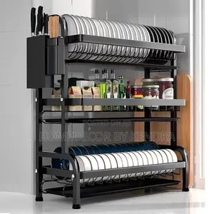 3 Layers Kitchen Disk Rack