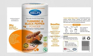 Aldo Helps Turmeric and Black Pepper