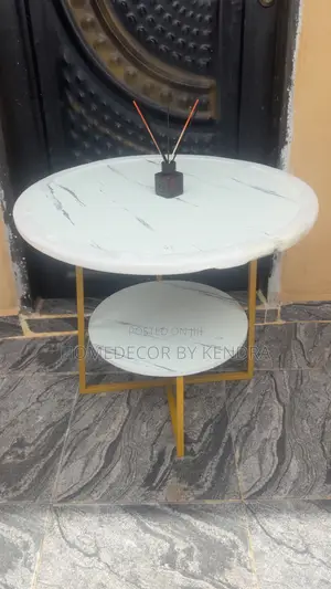 Modern Luxury Double Layer Center Table
