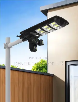 Dual Lens Outdoor 450w Ai 4g Security Solar Street Light Cctv Camera