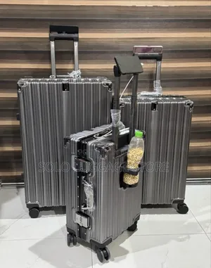 By Three Usb Aluminum Luggage