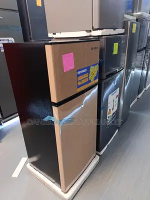 Skyrun 85l Double Door Top Mount Fridge, BCD-108j Gold Colour