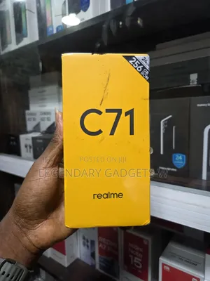 New Realme C71 256 GB Black