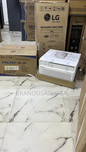 Polystar 1.5hp Inverter Window Ac[Pv-12winv]Strong Cooling Ac
