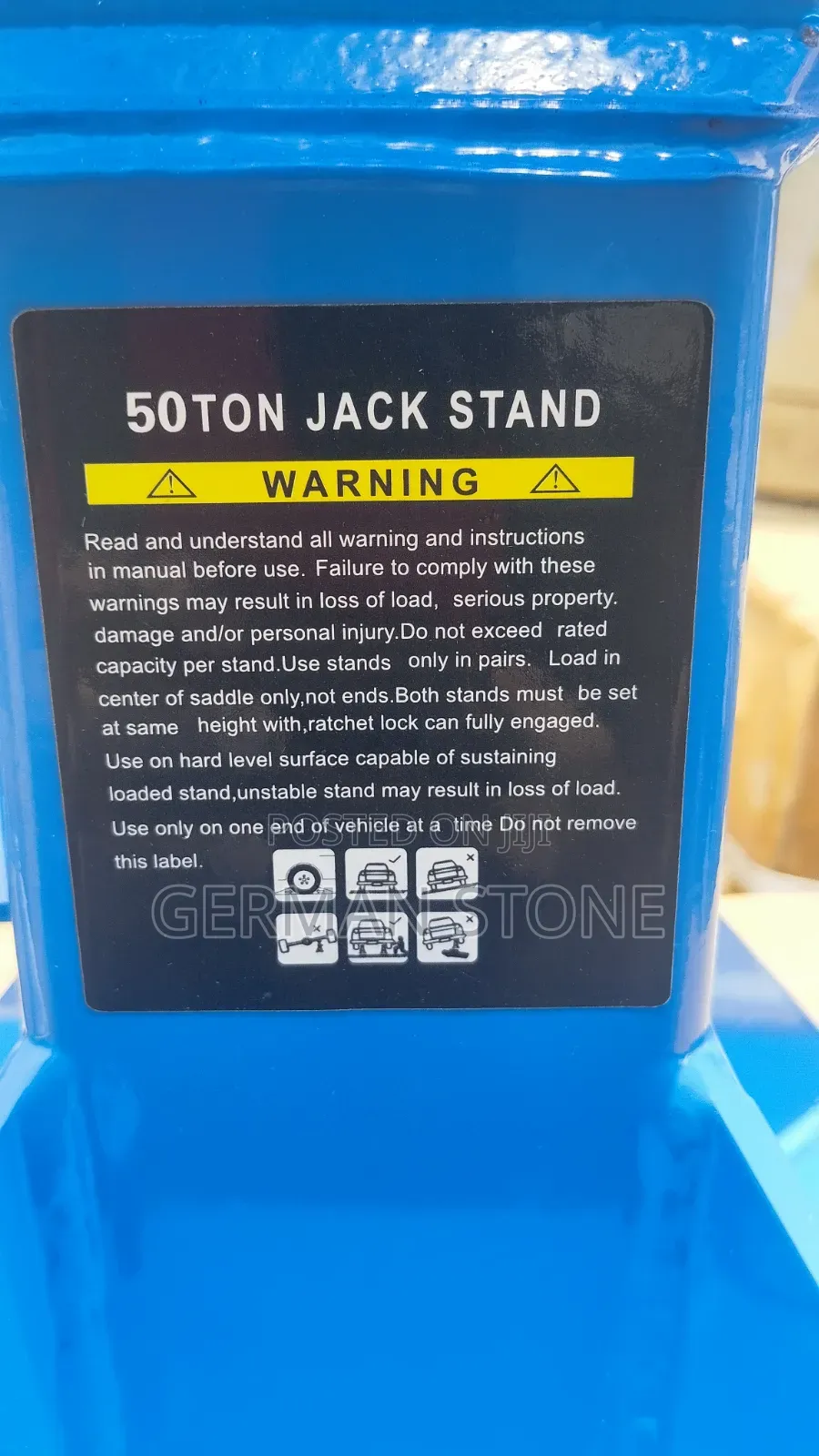 50-Ton Jack Stand