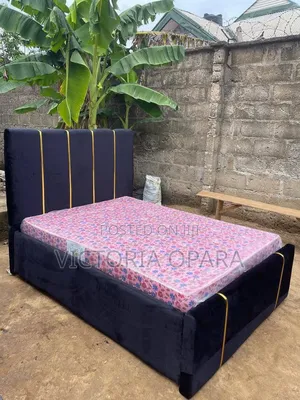 4by6 Orthopedic Mattress and Bedframe