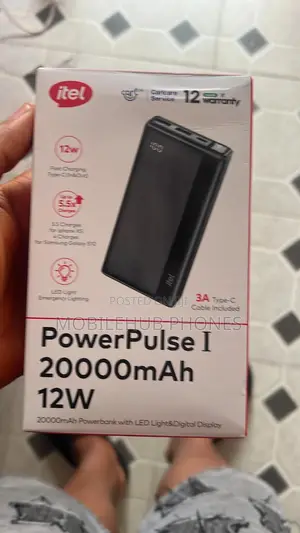 Itel 20,000 Mah Powerbank