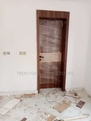 Hdf Door With Frame And Acrytrave, Keylock And Installations