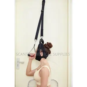 Air Pump Cervical Traction Device for Controlled Neck Decompression