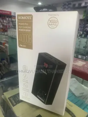 Romoss 65w 40000mah Type C Power Delivery Potable Laptop
