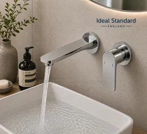 Quality Luxury Chrome Ideal Standard Wall Mixer Tap
