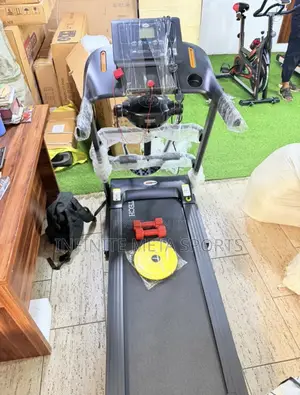 2hp Treadmill With Incline, Massager and Dumbbell
