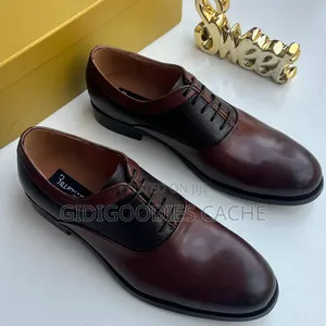 Billionaire Dual-Texture Oxford Shoes in Size 40-46