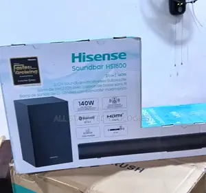 Brand New Hisense Hs1800 Soundbar 140w – Clear Bass Audio
