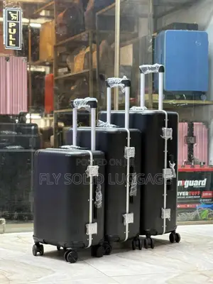 High Quality Solid Set of 3 Aluminum Traveling Box