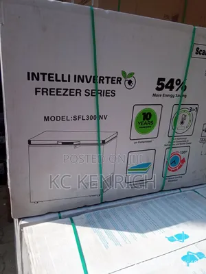 Scanfrost Inverter Deep Freezer 300 LTRS