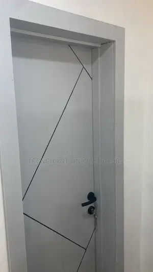 Hdf Door With Frame And Acrytrave, Keylock And Installations