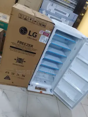 Lg 168l Standing Freezer Gn304sobr – Compact Reliable Storage