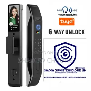 Smart Security Door Lock – Fingerprint, Card Code