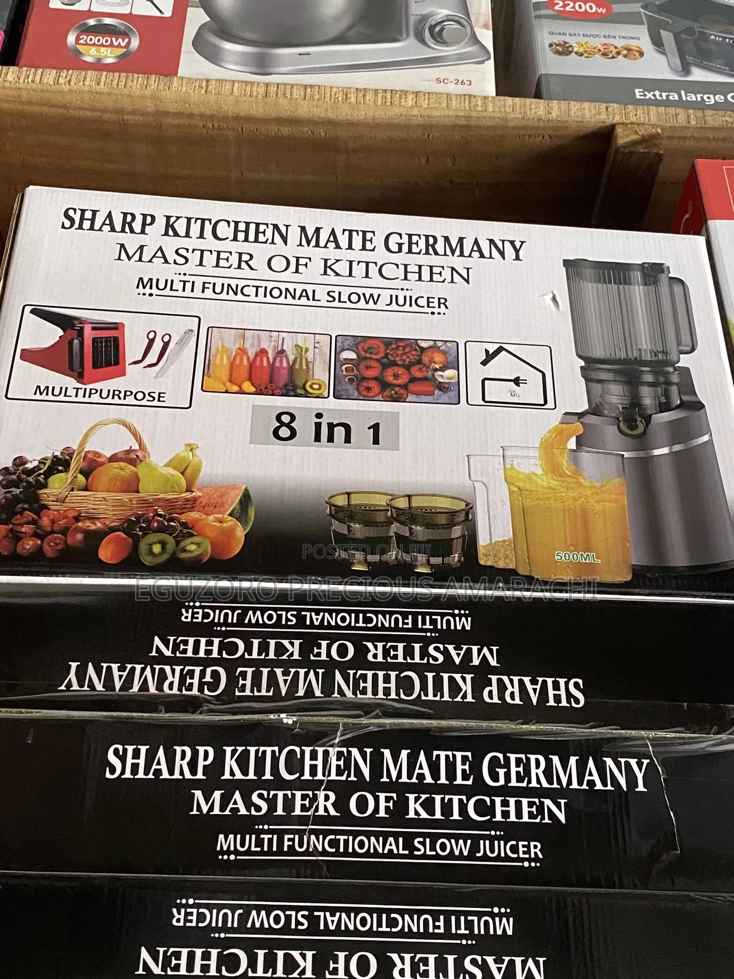 8 in 1 Sharp Kitchen Mate Germany
