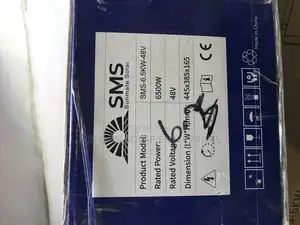 SMS 6.5kva Inverter