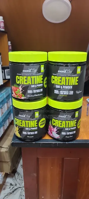 Hiro.Lab Creatine Monohydrate 500g Container, Providing 200 Servings.