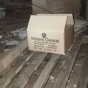 Custom Brown Printed Shipping Box 10×5×5in 3ply