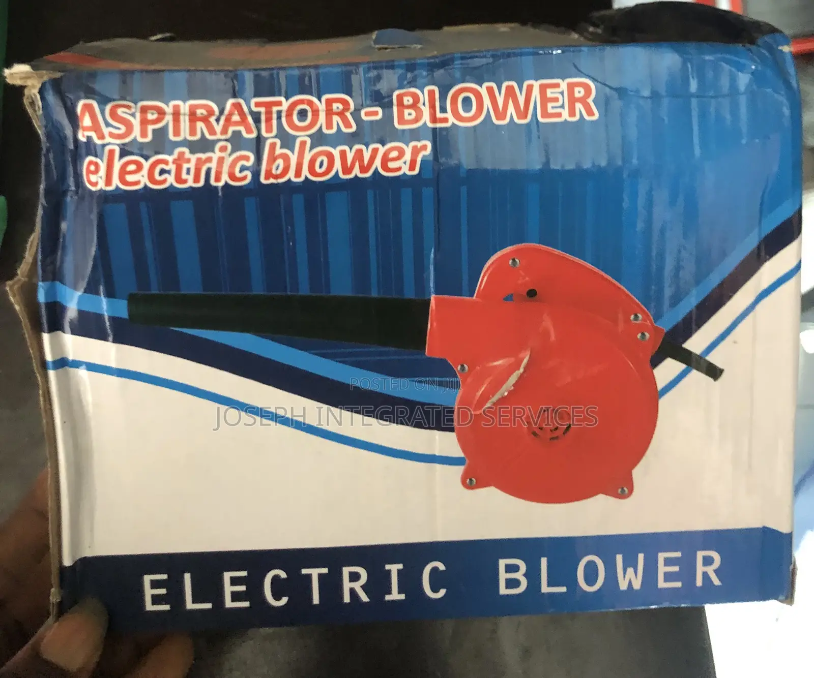 Handheld Electric Blower and Vacuum Cleaner