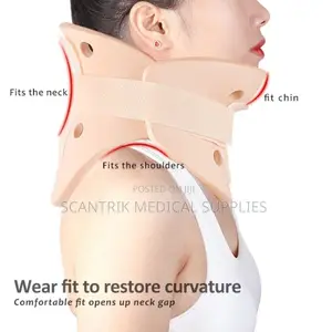 Comfortable Soft Cervical Collar for Neck Strain Relief
