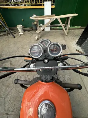 New Royal Motorcycle 2022 Orange