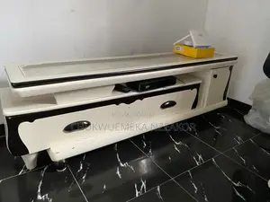 Parlour Shelf and Centre Table All White