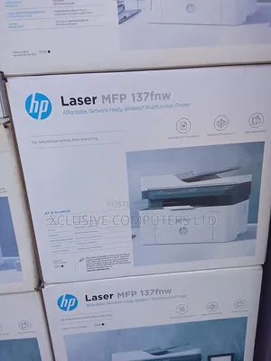 Hp Laserjet Pro MFP 137fnw Black.