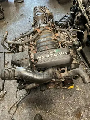 2uz V8 Gx470 Engine Black Plastic Manifold.