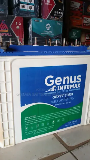 Genus Tubular Solar Battery Fairly Used