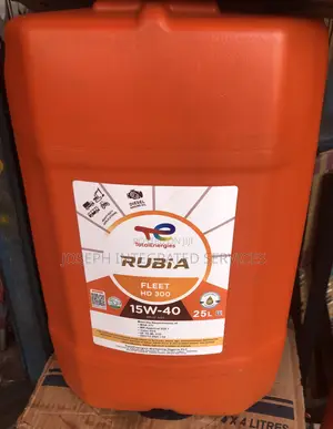 Totalenergies Rubia Fleet Hd 300 15w-40 Diesel Engine Oil.