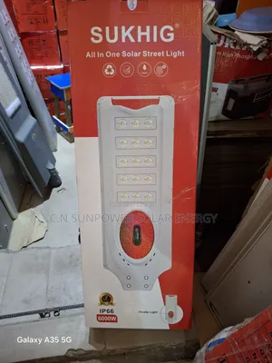 600watts/Sukhig All in 1 Sensor Street Lights