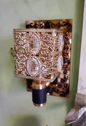Crystal Fancy Bulb Wall Breaket