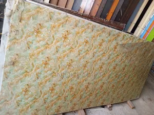 4x9 Ft PVC Marble Board, Good for Interior Walls Designs Tv Backdrop