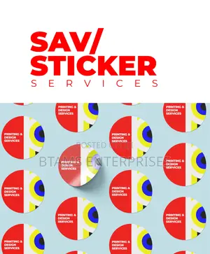 Custom Sav Sticker Design Precision Printing