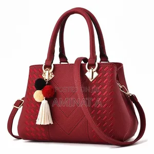 Classy Red Ladies Hand Bag