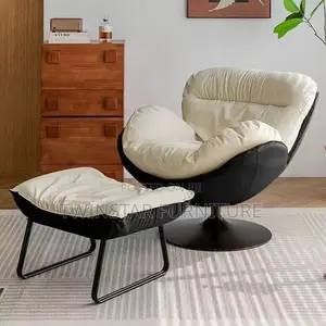 New Modern Luxury Relaxing Chair With Footrest