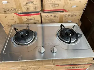 2-Burner Strong Stainless Steel Body Vinikiz Cabinet Gas Cooker