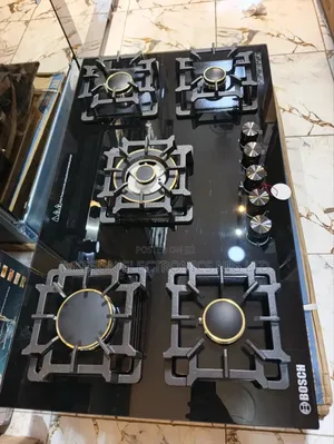 Original Bosch 90cm Inbuilt Gas Hob 5 Burners Gas Cooker Glass Top Etc