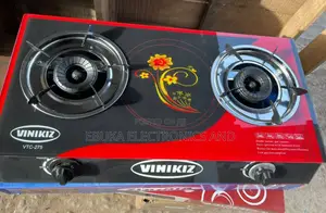 Vinikiz Glass Gas Cooker With Removable Brass BurnerIs Available Now